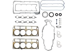 IMACHOICE Gen 3 LS Head Gasket Kit for GM LS1 LS6 LQ4 LQ9 4.8L/5.3L/5.7L/6.0L/6.2L, 1999-2007 Chevy Silverado Suburban Express, GMC Sierra Engine Valley Cover Gaskets Set 12558178 12589226 12612350