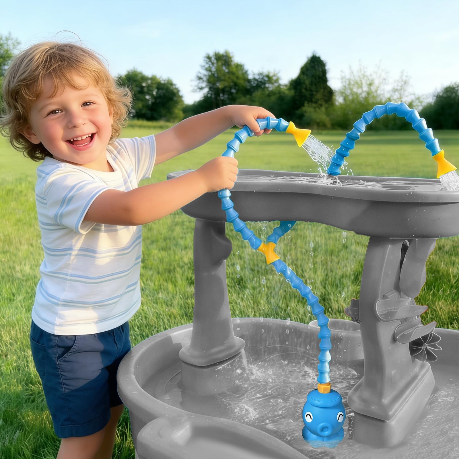 okcool rechargeable water table pump with huge water output,water flow rate up to 8l/min (2.11 gpm),