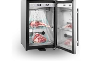 Cobalance Smart Dry Aging Fridge for Steak, Cheeseand Salami, 33lbs Capacity with Intelligent No Water Tank System, Achieve Perfect Aging in 14-65 Days, Ideal Holiday Gift for Gourmet Cooking.