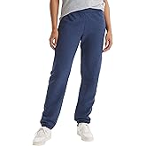 Hanes Women's Sweatpants, EcoSmart Fleece Joggers, Pocketless Cinched Leg Sweatpants for Women, 30"