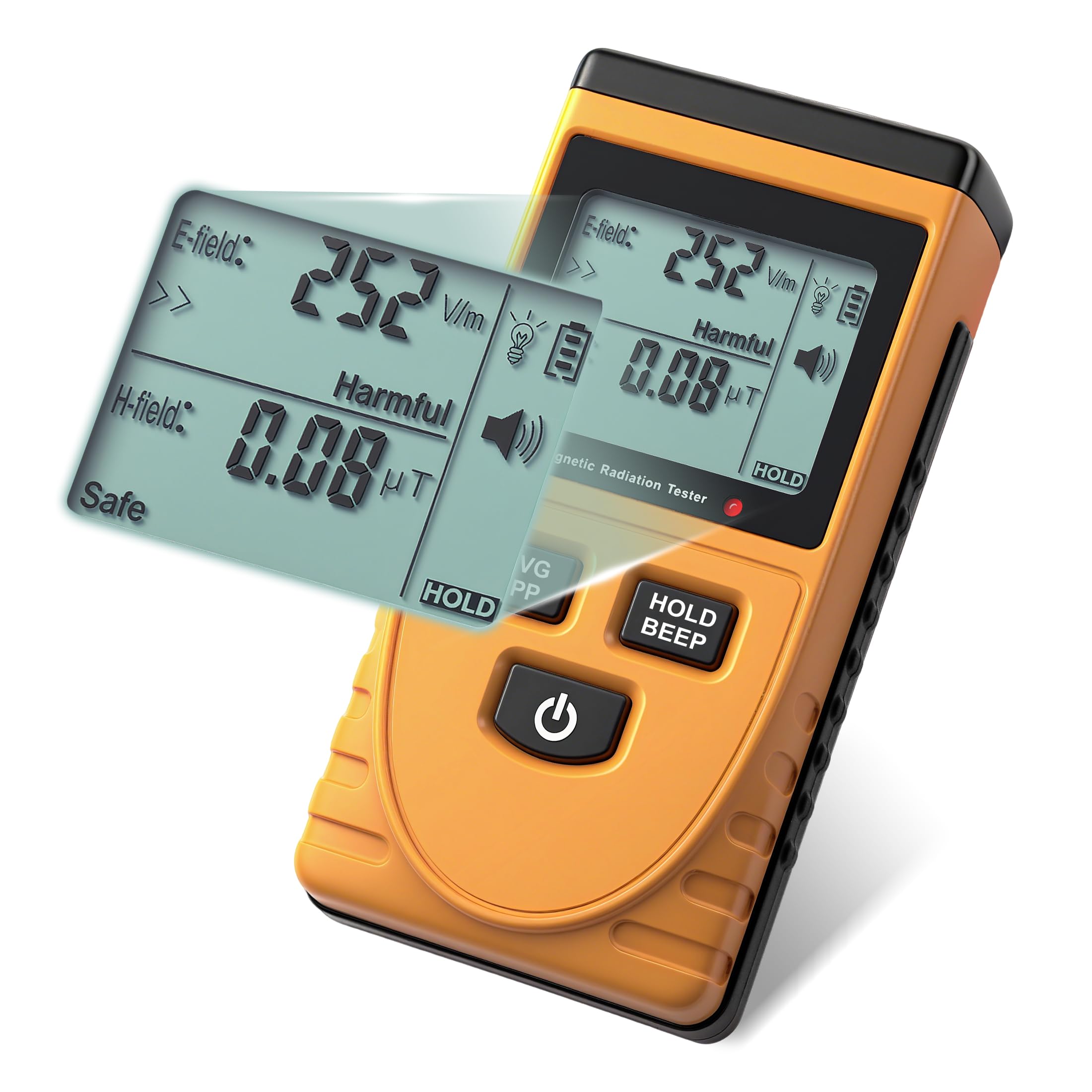 Digital Electromagnetic Radiation Detector Dosimeter Tester EMF Meter Counter