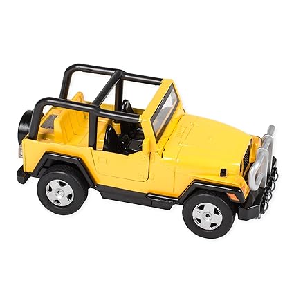 yellow jeep toy