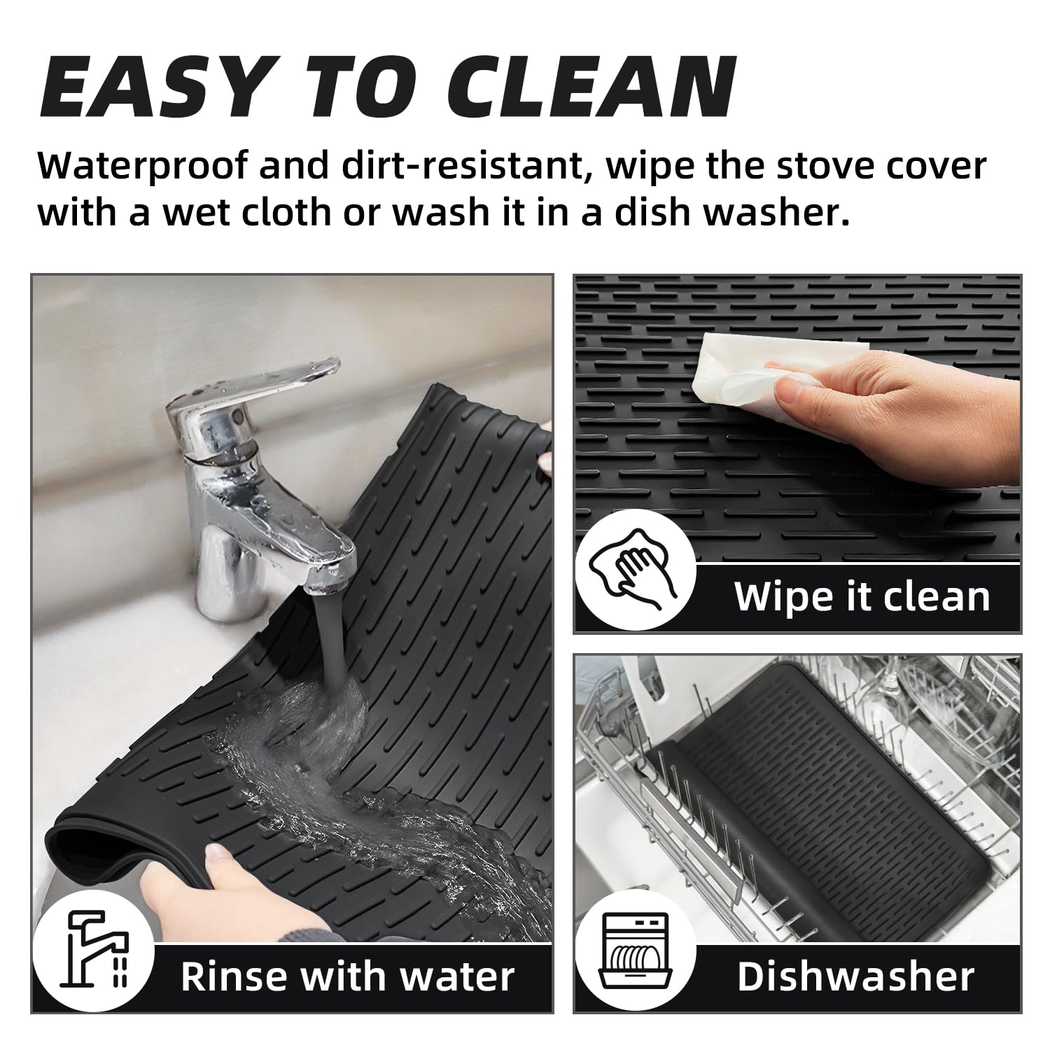 LOPNUR Electric Stove Cover for Stove Top, 36