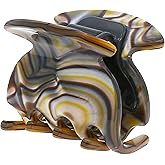 Camila Paris CP3180 French Hair Clip for Women, Handmade, Onyx, Small Girls Hair Claw Clips Jaw, Durable Styling Hair Accessories for Women, Strong Hold No Slip Grip, Made in France