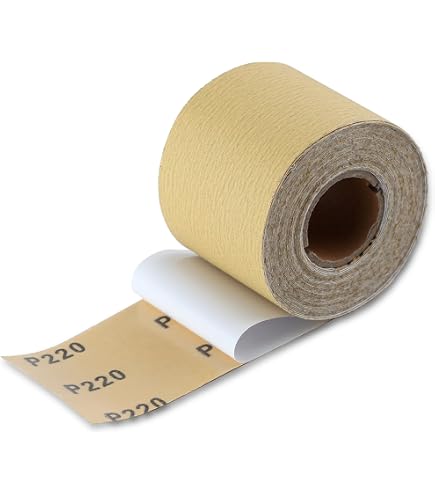 3M Stikit Gold PSA Sandpaper Roll 02589 – 2.75” X 45 Yards, 500A Grit, Abrasive Roll