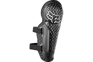 Fox Racing Youth Titan Sport CE Motocross Dirt Bike Knee/Shin Pads, Black, One Size