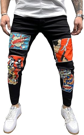 designer jeans with holes