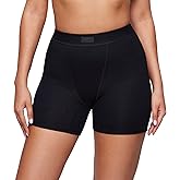 INLYRIC Women's Boxer Briefs Cotton High Waisted Boy Shorts Underwear 5" Inseam Stretch Boxer Shorts