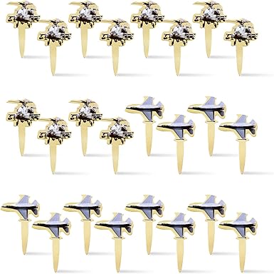 Amazon Com Havercamp Us Army Military Food Party Picks 24 Pack