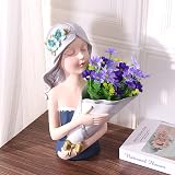OWLKELA Artificial Silk Daisy Flowers 6 Bundles Multi Color for Indoor Outdoor view 6