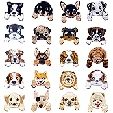 Woohome 20 PCS Dog Iron On Patches Sew On Patches DIY Decoration or Repair, Embroidered Appliques for Clothing Backpacks Jeans T-Shirt Caps Shoes