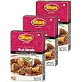 Shan Meat Masala Seasoning Mix (100g) - Authentic Indian Spices for Flavorful Meat Curry - Ideal for Mutton & Chicken Dishes (Pack of 3)