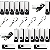 lcwamy 2GB USB Flash Drive 100 Pack USB2.0 Flash Drive 2GB 100 Pack Thumb Drive Bulk USB Flash Drives Thumb Drives Pen Drive USB Drive(Black, No Logo)