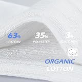 Kensington Men’s Sport Socks 10 Pairs White Crew Cushioned Cotton Size 6-11 view 4