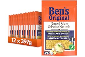 BEN'S ORIGINAL™ NATURAL SELECT™ Parmesan & Butter Flavour Rice, 12PK CASE