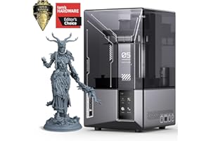 ELEGOO Mars 5 Ultra 7" 9K MSLA Resin 3D Printer with Intelligent Mechanical Sensor, 150mm/h Fast Speed, AI Camera, Wi-Fi Cluster Printing, Auto-Leveling, Printing Size of 6.04 x 3.06 x 6.49 inch
