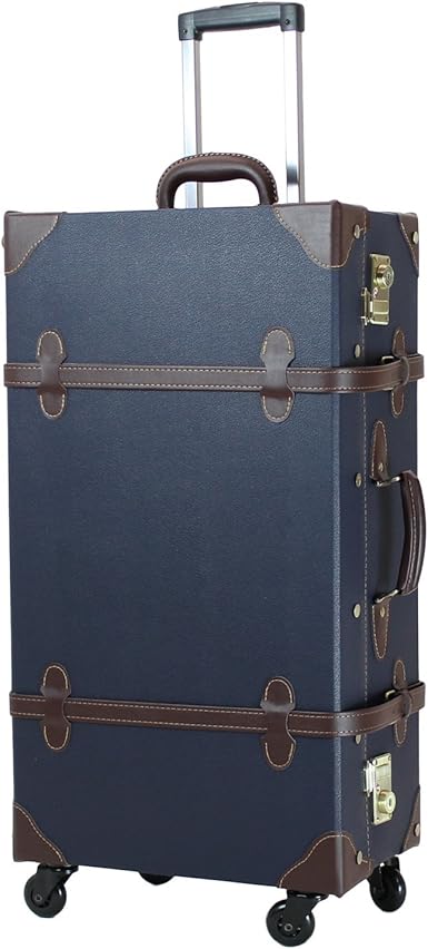 moierg vintage trolley luggage