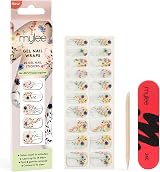 Mylee Gel Nail Wraps Blooming Lovely 20 Pre-Cured Gel Stickers