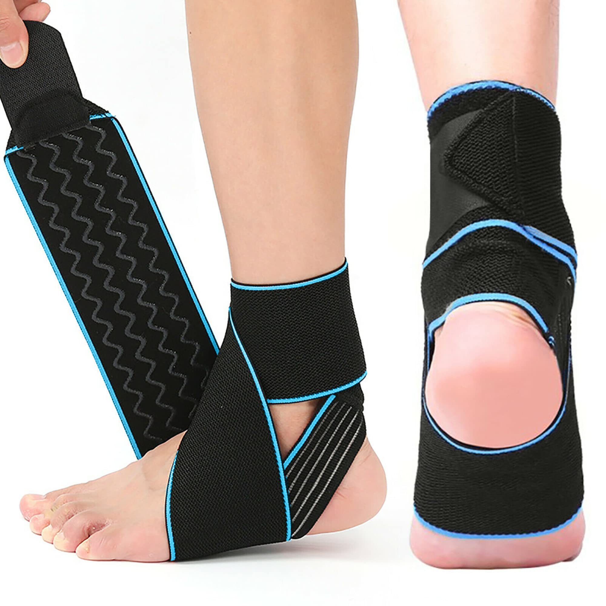 Victorian Systems Ankle Support- Breathable and Adjustable Ankle Brace for Ligament Damage, Sprained and Weak Ankles, Ankle Wrap Support for Sports and Outdoor