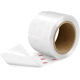 3M Clear High Gloss Finish Headlight Repair Crack Sealing 2 Inches x 48 Inches Vinyl Tape Roll