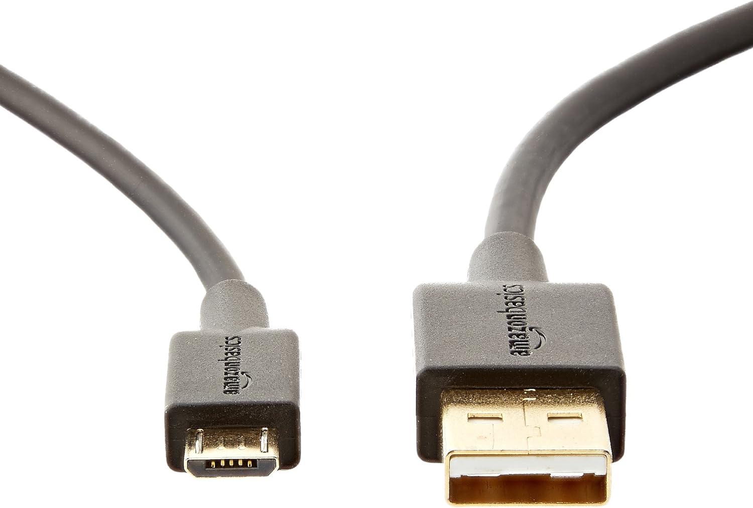 Basics USB 2.0 A-Male to Micro B Charger Cable (3 Pack), 3 feet, Black: Computers & Accessories