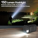 Mesqool Camping Lantern Rechargeable Solar USB Hand Crank Collapsible Light view 8
