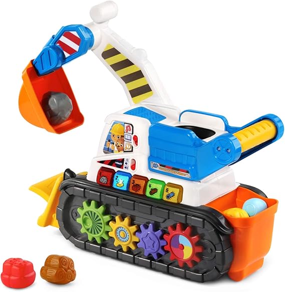 vtech push along digger