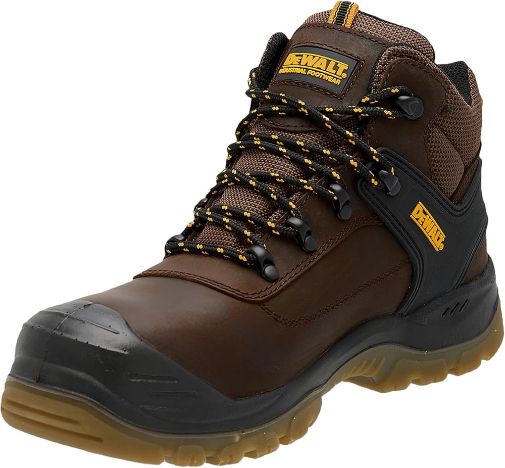 DEWALT North Dakota Steel Toe Work Boot Buffalo Leather UK9 EU43