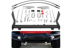 BX1139 Tow Bar Base Plate Tow Bar Bracket For 2018-2024 Jeep Wrangler JL JLU All Models With Standard Bumper Baseplate Bracke