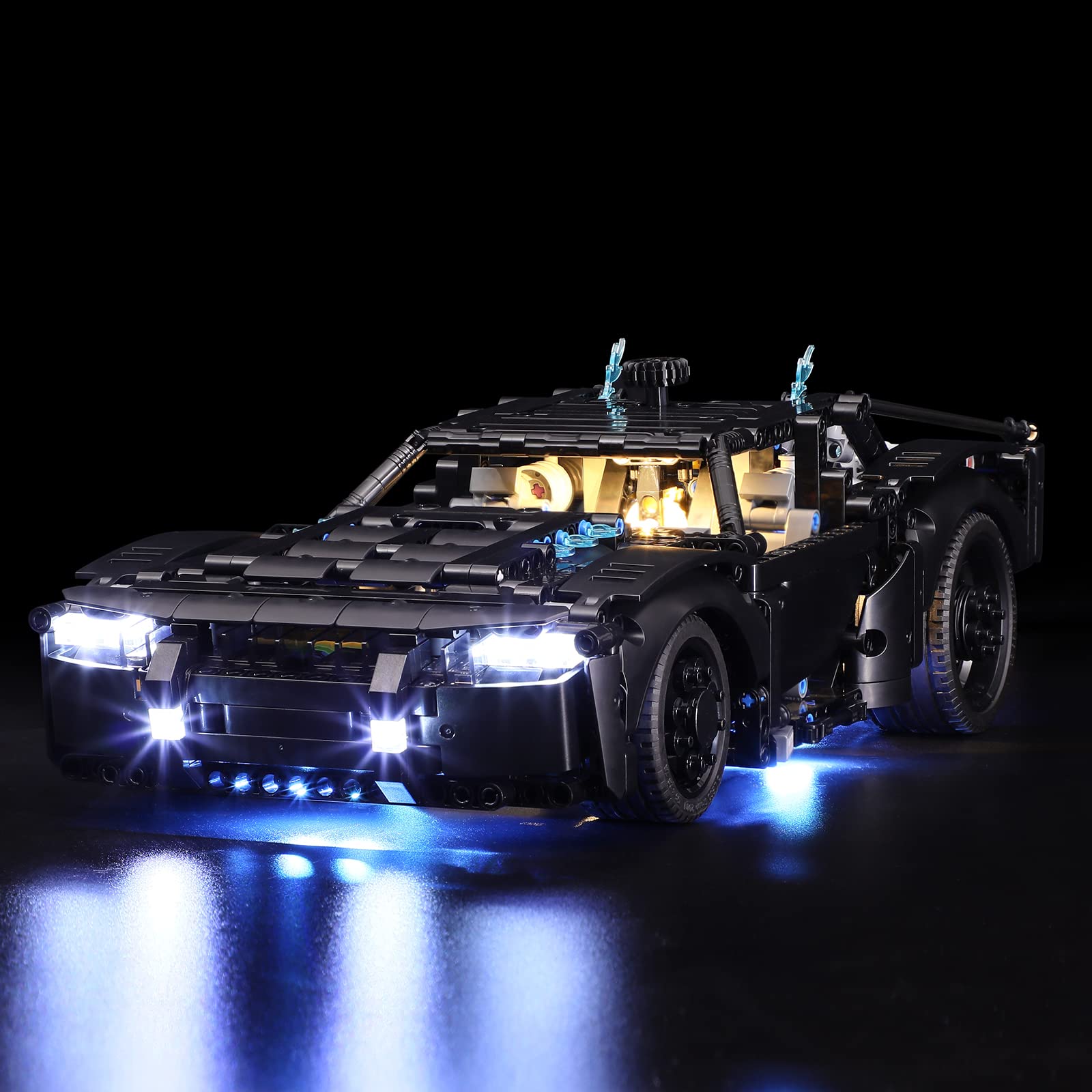 LIGHTAILING Led Light Compatible With Lego 42127 Technic Batmobile Building Blocks Model - NOT Included The Model Set