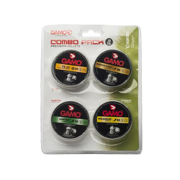 GAMO AIR RIFLE PELLET COMBO PACK – .177...