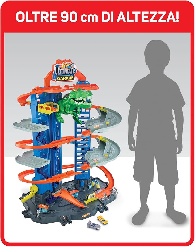 Ultimate Garage - Set di Gioco e 2 Macchinine