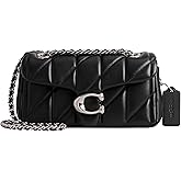 COACH womens Quilted Tabby Shoulder Bag 20 With Chain