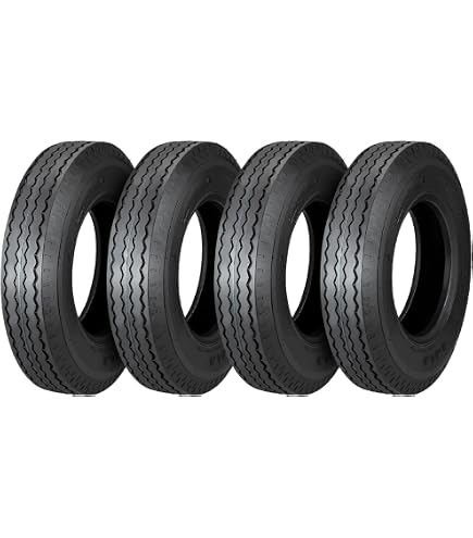 Amazon.com: Zeemax 5 Heavy Duty Highway Trailer Tire 8-14.5 14 Ply