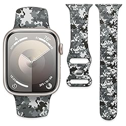 Soft Silicone Pattern Printed Bands Compatible with