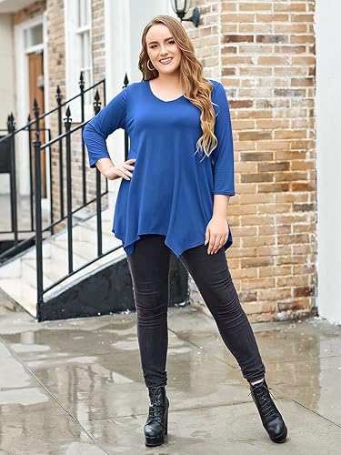 Amazon Plus Size Long Tunics To Wear With Leggings Women's Plus