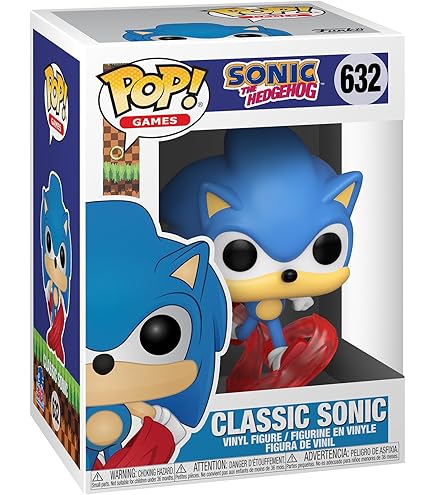 Amazon.com: Funko Pop! Games: Sonic 30th Anniversary - Vinyl