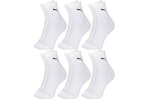 Kit 6 Pares Meia Puma Cano Médio Alto Esportiva Dry Original