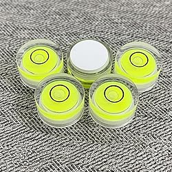 YMGBHNKJLS 5Pcs Small Circular Bubble Levels with