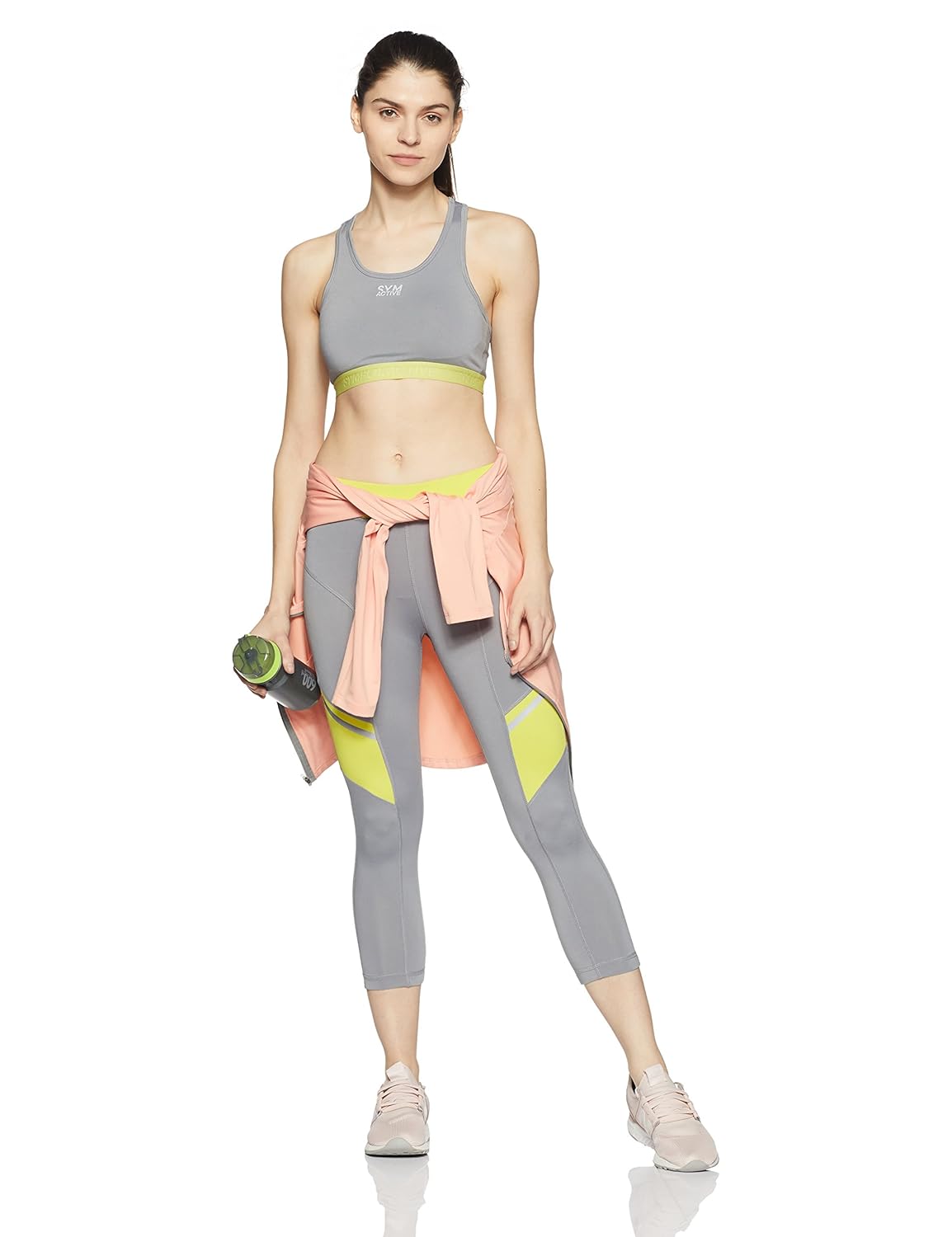 symbol amazon brand women's sports bra