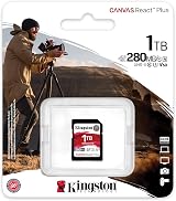 Kingston Canvas React Plus V60 1TB SDXC UHS-II U3 V60 SD Card for 4K Video view 3