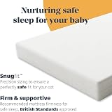 Mother Nurture Eco Fibre Cot Bed Mattress 140 x 70 x 10 cm view 5