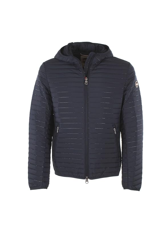 COLMAR Herren Wattierte Jacke mit Kapuze Polyester Dunkelblau