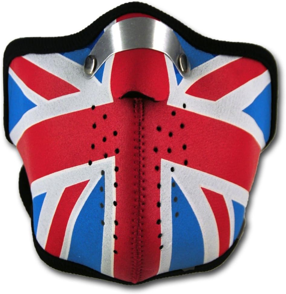 WINDMASK Original Half Face Mask - Union Jack UK