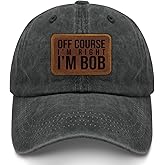 If at First You Don't Succeed Try Doing What Bob Told You to Do Golf Hat Women’s Hat Pigment Black Mens Beach