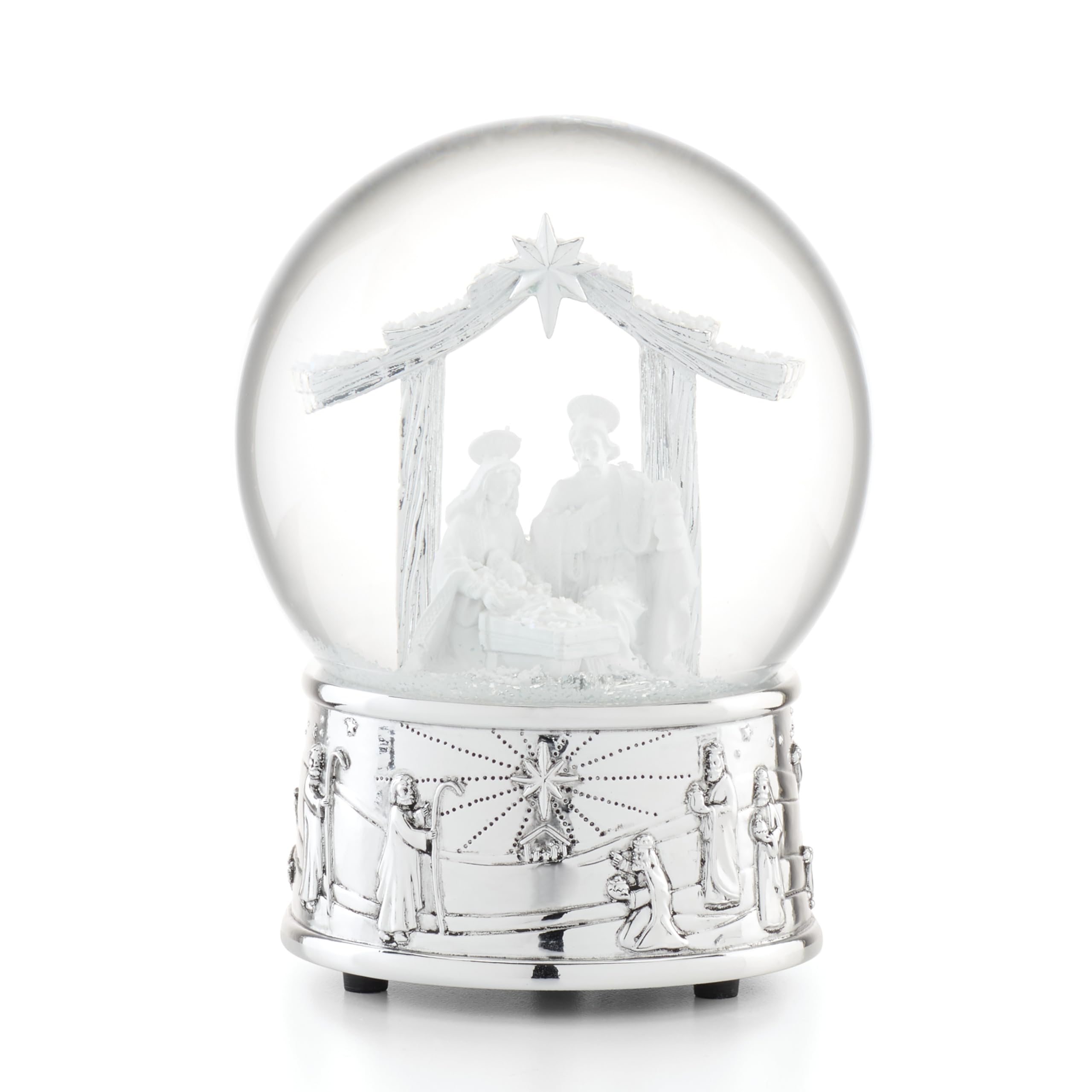 Reed & Barton Nativity Musical Snow Globe, Multicolor, 3 LB