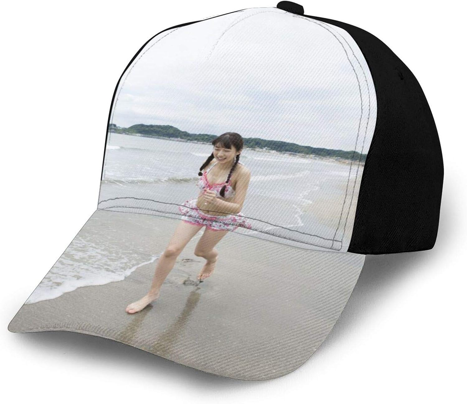 Amazon カーブしたエッジの野球帽 牧野真莉愛 まきのまりあ ベースボール キャップ野球帽 帽子 カジュアル スポーツ キャップ 紫外線対策 日よけ 平ひさし帽 登山 釣り ゴルフ 運転 アウトドアなどに 男女兼用 キャップ 通販