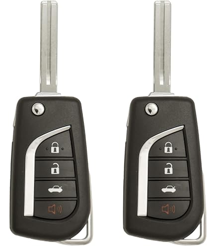 Amazon.com: Keyless2Go Replacement for Remote Flip Key Toyota