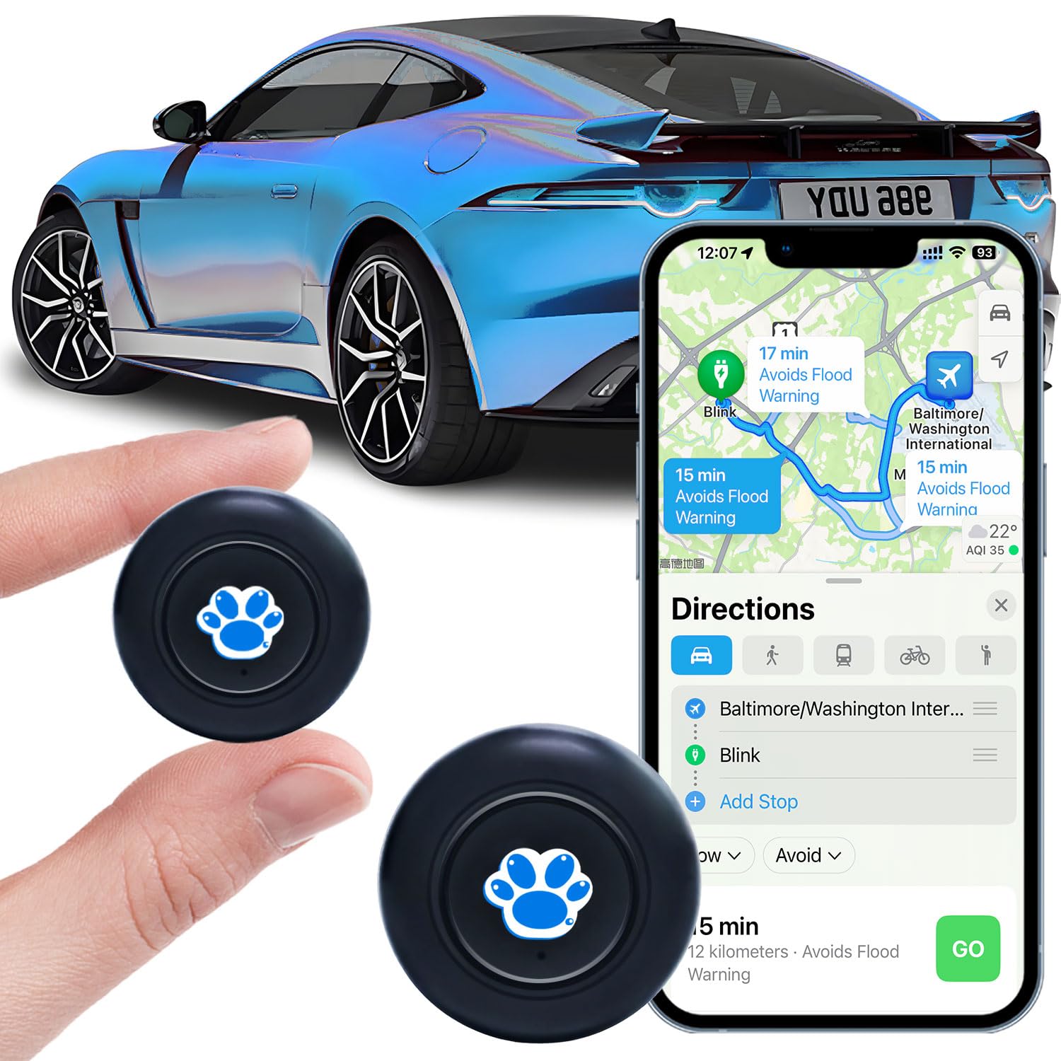 Photo 1 of NGXDFL Mini GPS Tracker for Vehicles,Tracker Device for Vehicles No Subscription No Monthly Fee Portable Real-Time Tracking GPS Tracker for Car Kids Dogs Trucks Magnetic GPS Tracking Device
