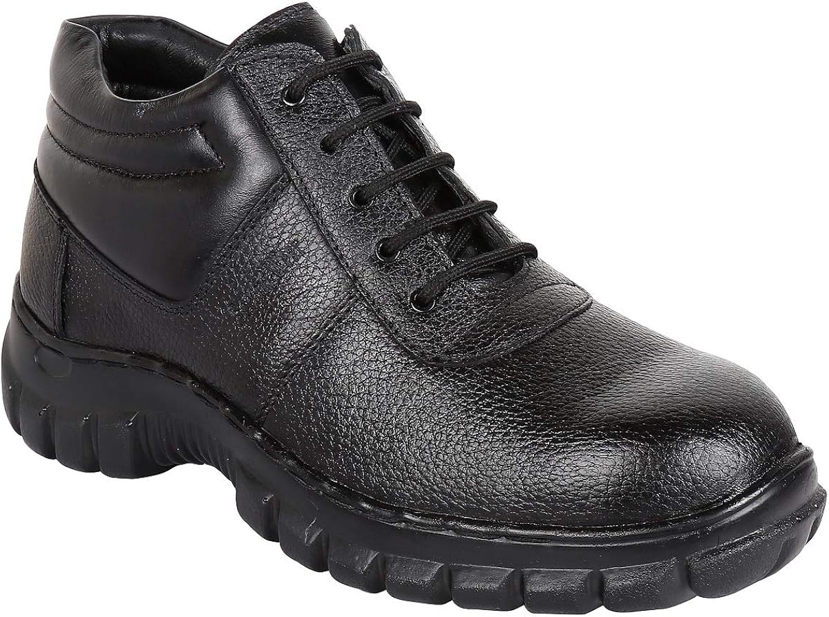 Buy SeeandWear Safety Shoes for Men. Pure Leather PU Sole Industrial
